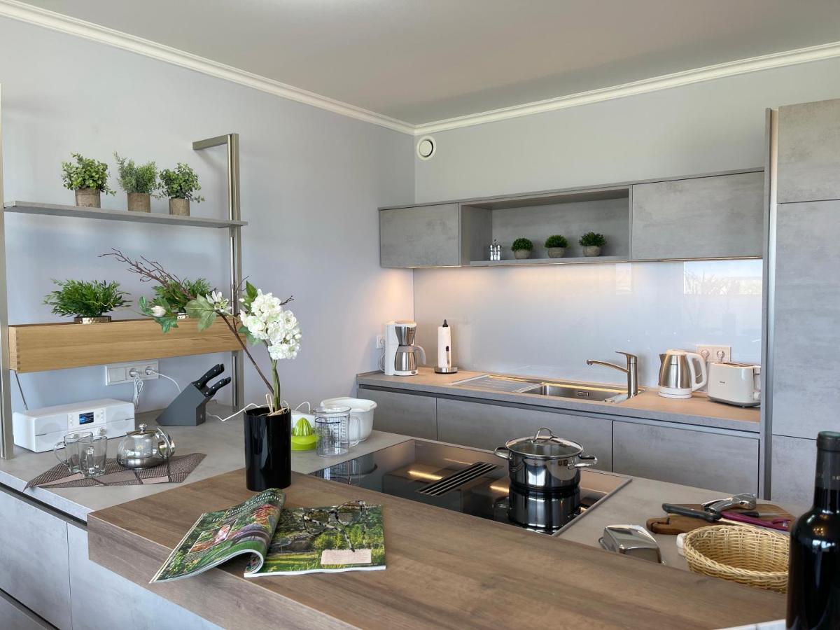 Villa Am Meer Glowe Apartment Eg Exteriör bild